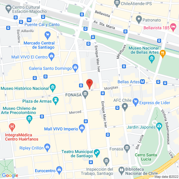 Map of Grupo Goldex