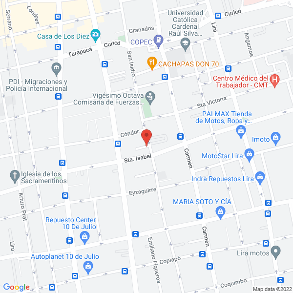 Map of Global Bag