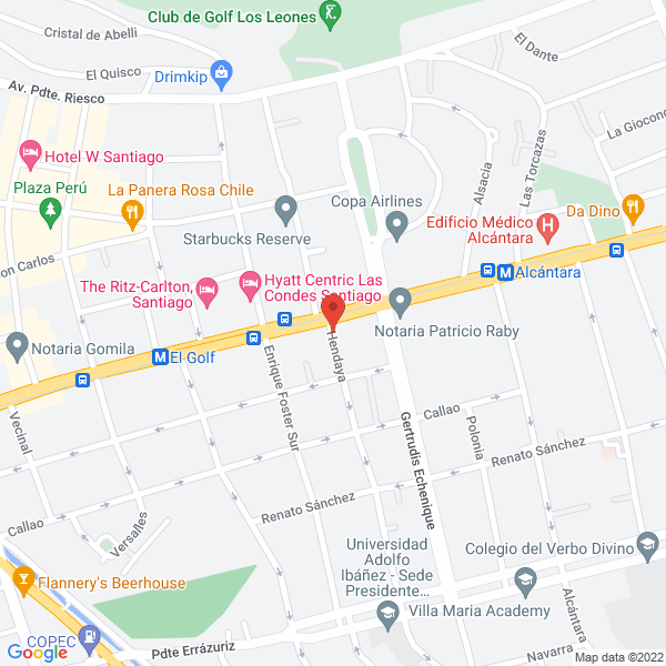 Map of Grupo Siglo