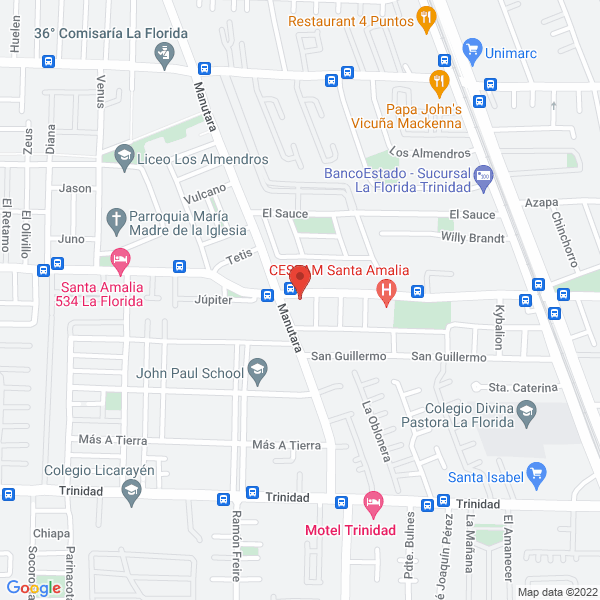 Map of Gosi Servicios Inmobiliarios Ltda.