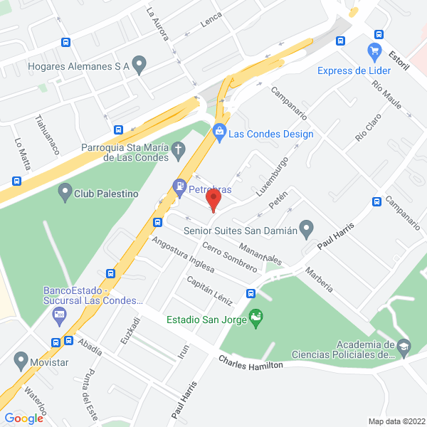 Map of Greenways Consultores Ambientales