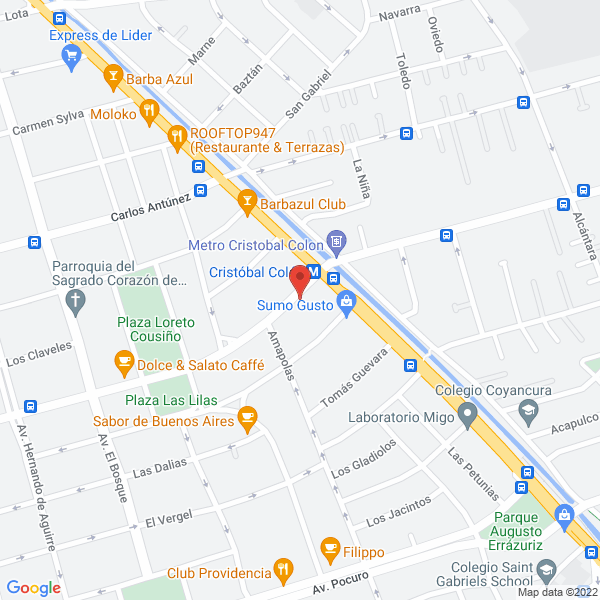 Map of Griffin & Asociados Limitada