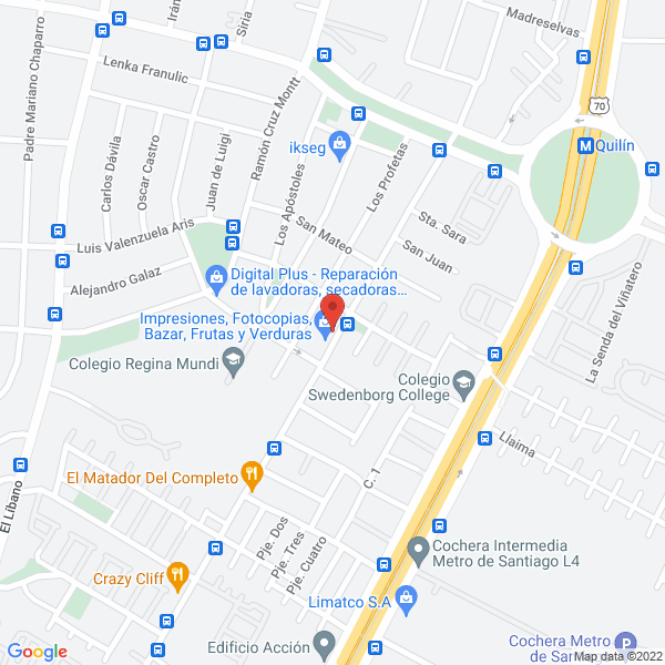Map of Graficanueva