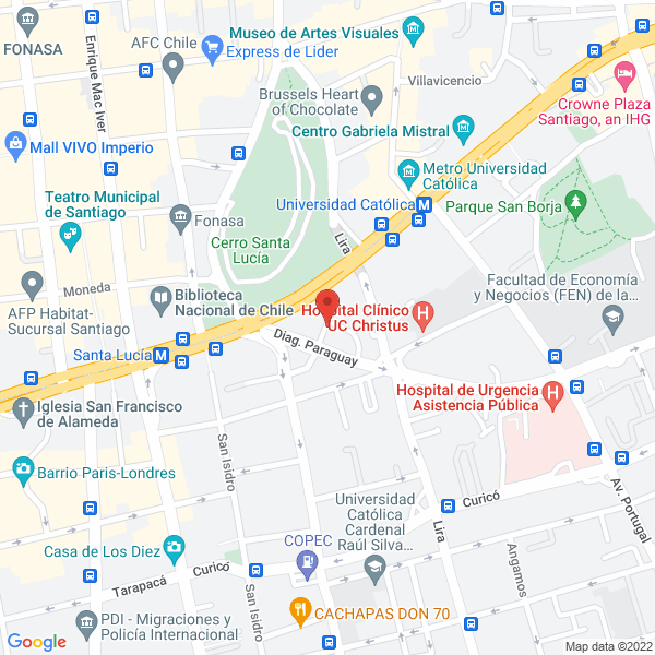Map of GeoGestión