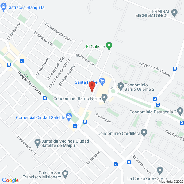 Map of Gruas Pluma H&M Transportes