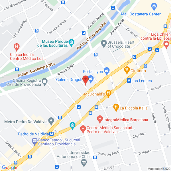 Map of Gestion y Economia Minera Ltda.
