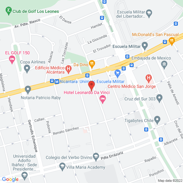 Map of Gonzalez Larrain Limitada