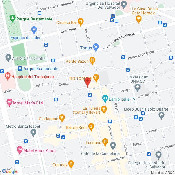 Map of Grito Bikes