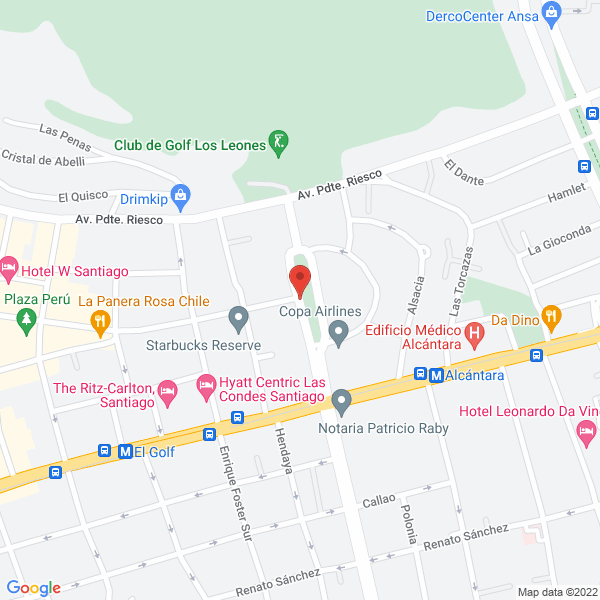 Map of Golden Omega S.A.
