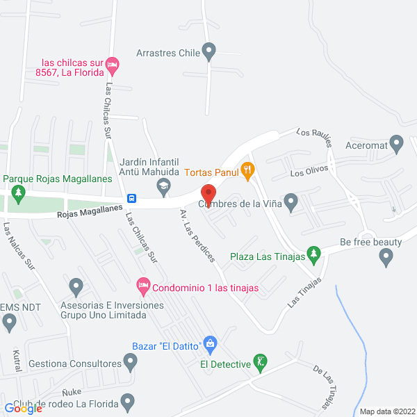 Map of GVAL PISCINAS