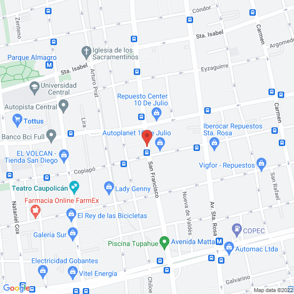 Map of GO MOTORS