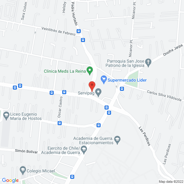 Map of Glassco Chile