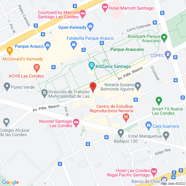 Map of Generadores de Chile A.G.