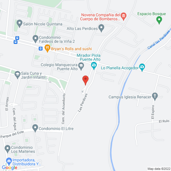 Map of Góngora e Hijos Iván