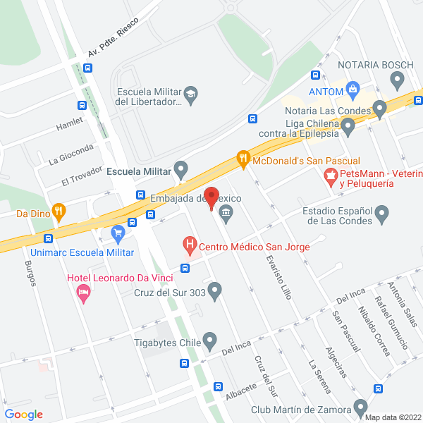 Map of GPE S.A.