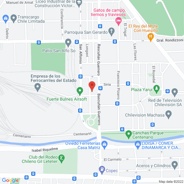 Map of Genera Valor