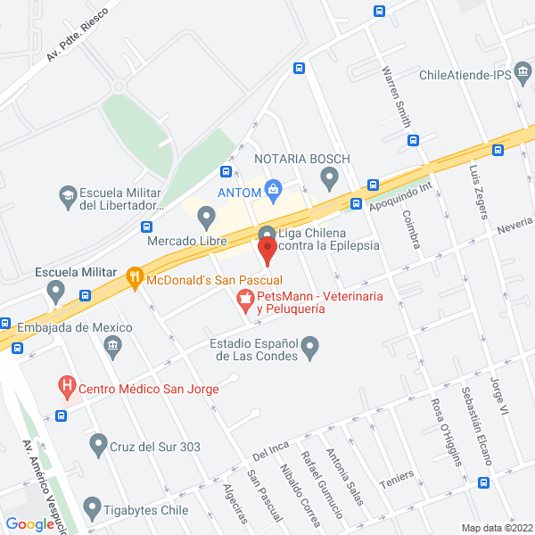 Map of Grupo Eva