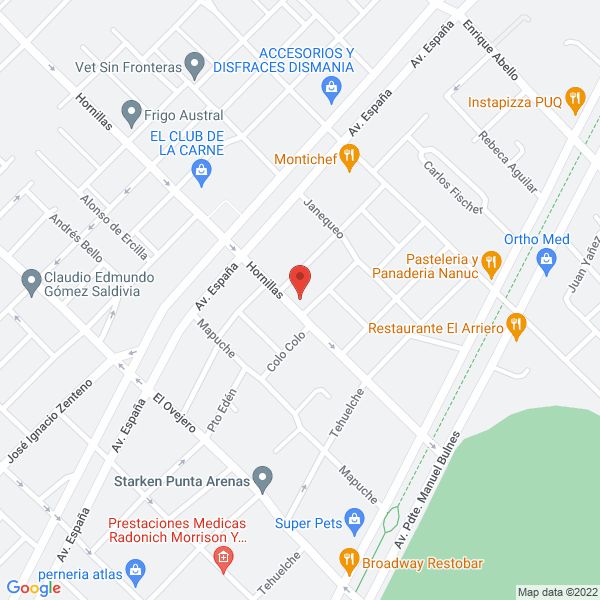 Map of Gaston Filla Miranda Servicios E.I.R.L.