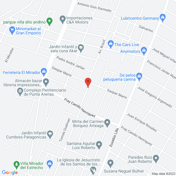 Map of Gasfitería Manuel Barrientos