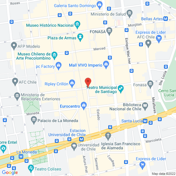 Map of Ges Logistics Chile SPA