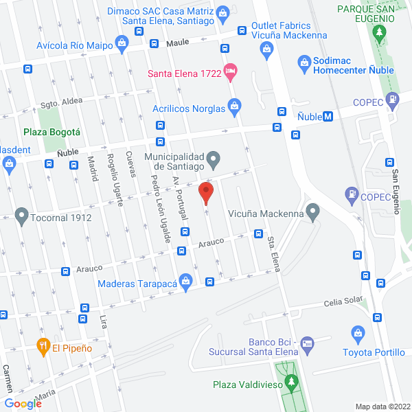 Map of GPS y Networking SPA