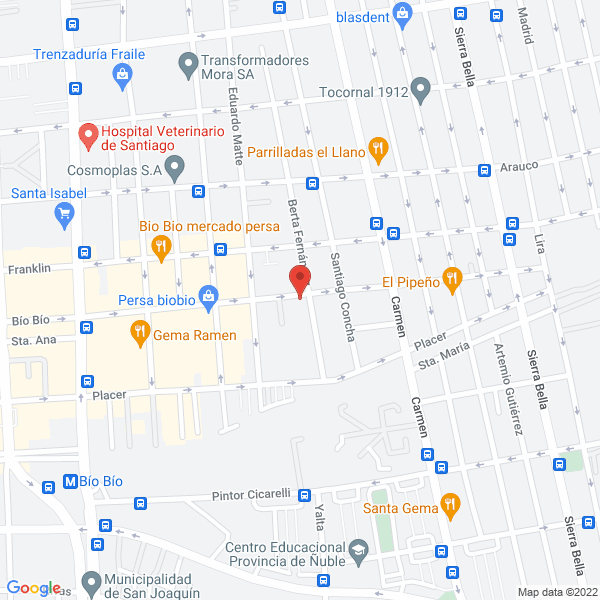 Map of Gesplaner