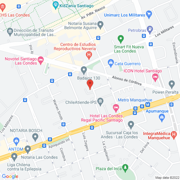Map of Gota Producciones