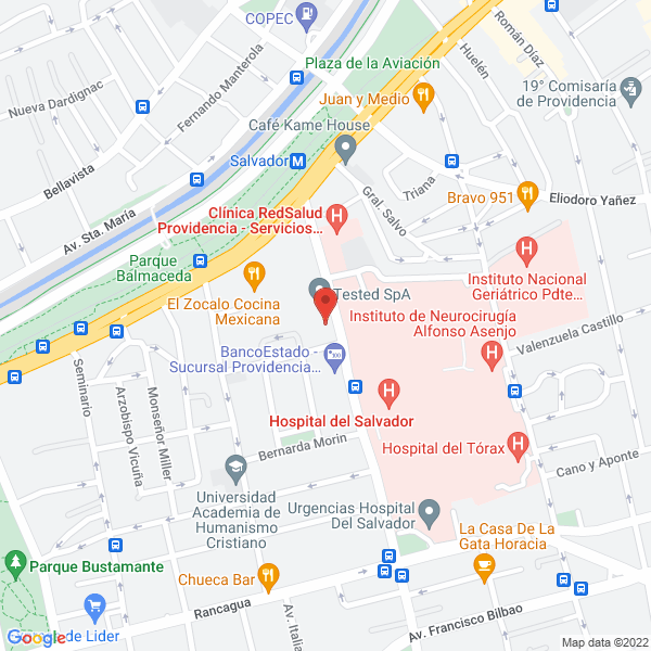 Map of Helico Ltda.