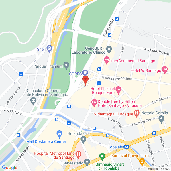 Map of H. Briones S.A.