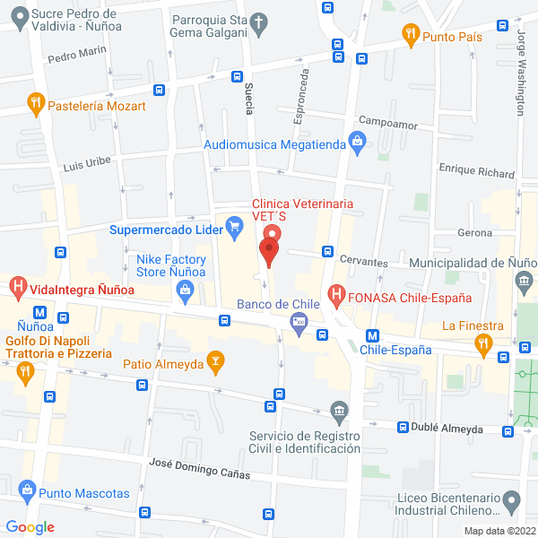 Map of Herrera Hurtado, Victoria