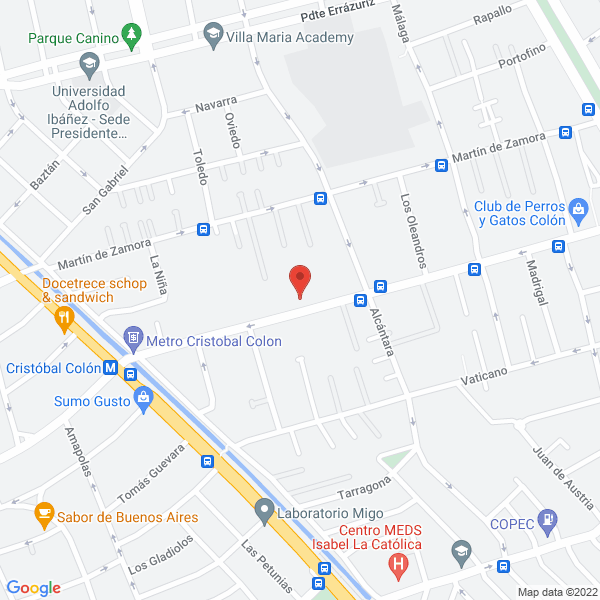 Map of Humana Consultores Ltda.