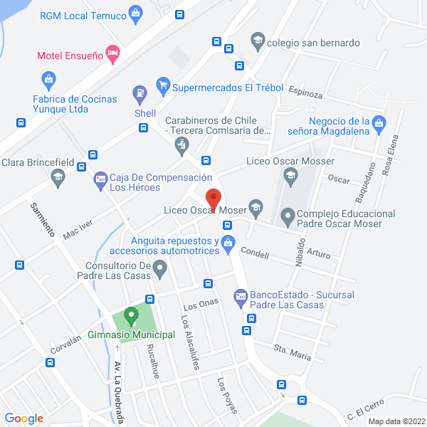 Map of Hojalatería El Gualo