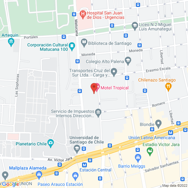 Map of Hermanos Rosas Limitada