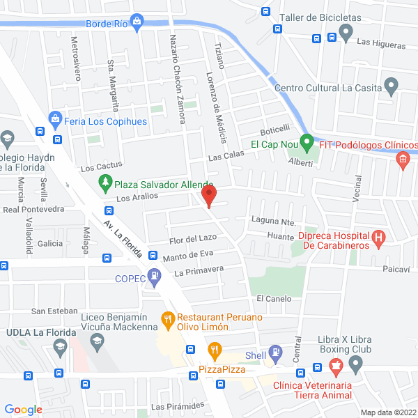 Map of Hidroquinta E.I.R.L
