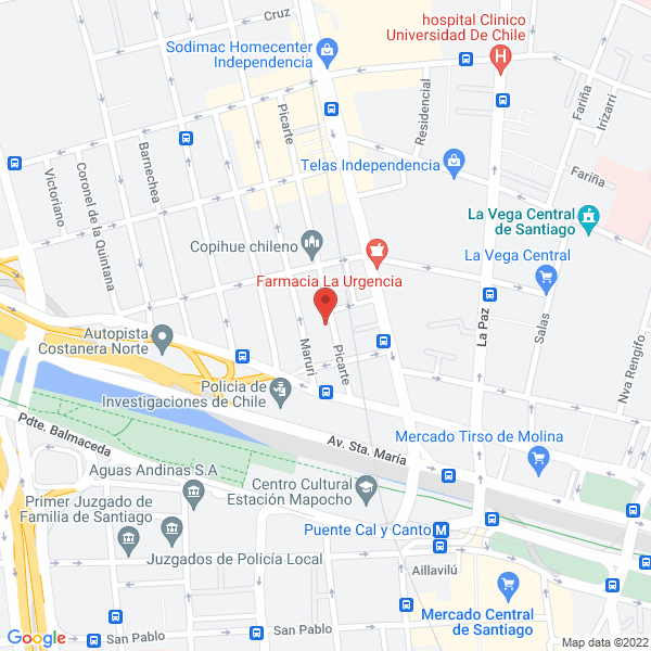 Map of H L Lira Y Cia Ltda