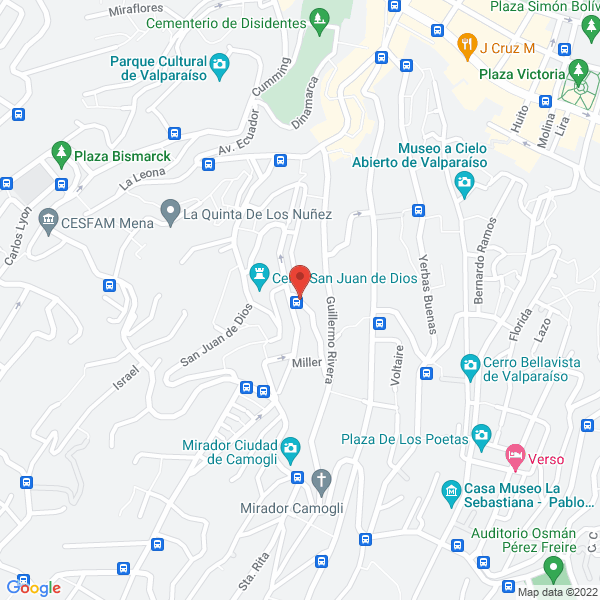 Map of Hostal Catalejo House