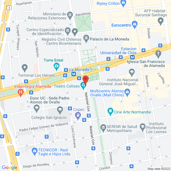 Map of Instituto De Urología Sexología Y ETS