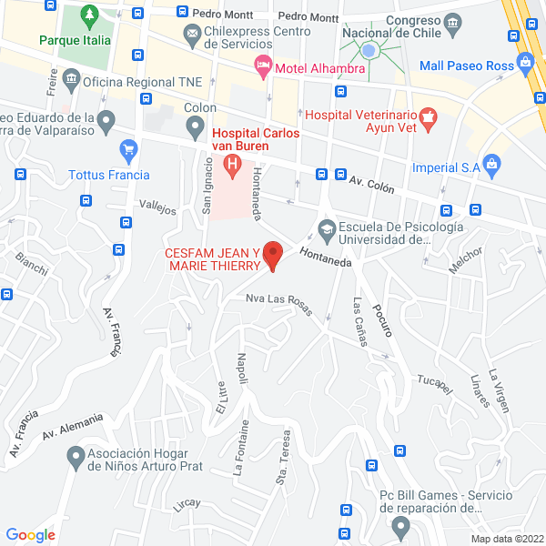Map of Ingema Ascensores Limitada