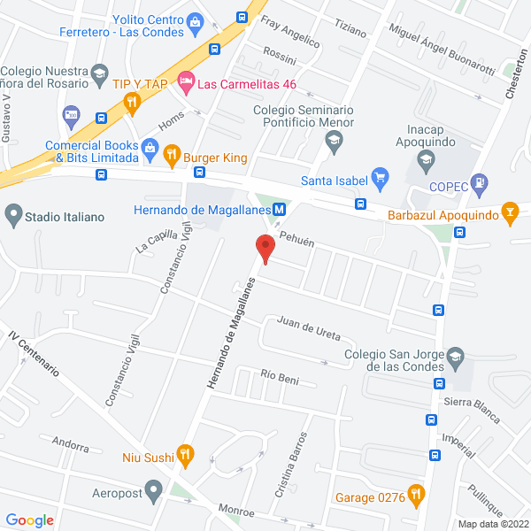 Map of I.M.H. Ltda.