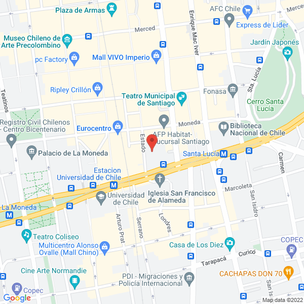 Map of Imporóptica Ltda.