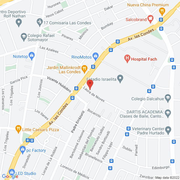 Map of Inserta Ltda.