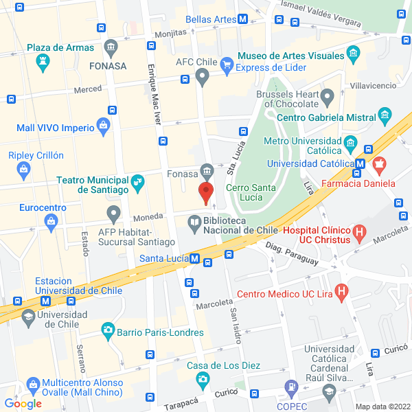 Map of IDEBS