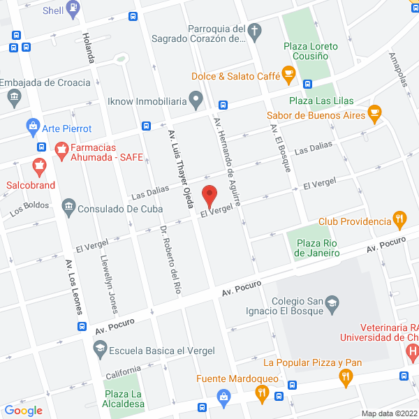 Map of Interpretes & Traducciones Isabel Moreno