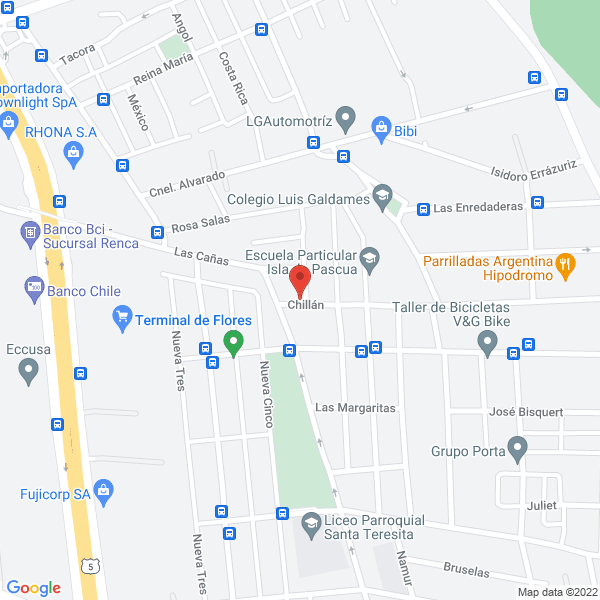 Map of Insytec S.A.