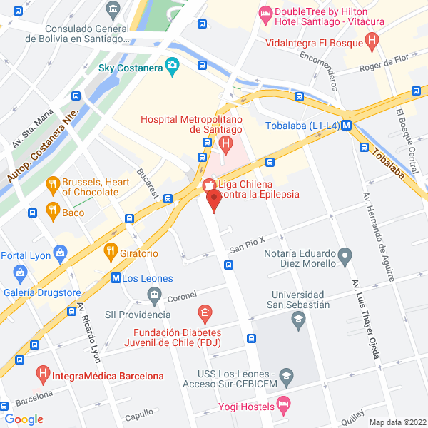 Map of Inmobiliaria Fortaleza