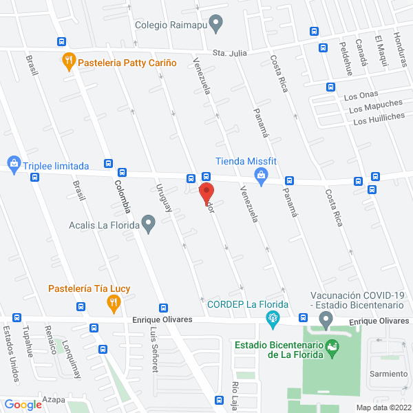 Map of Imágenes Cristo Redentor