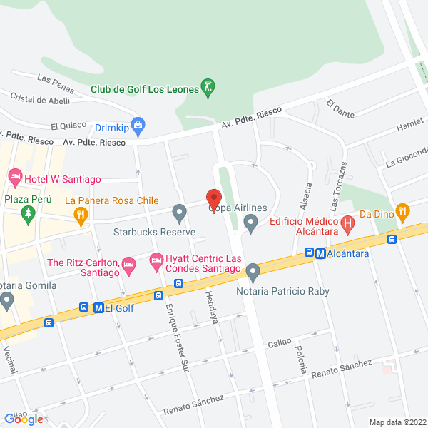 Map of Inversiones Siemel S.A.