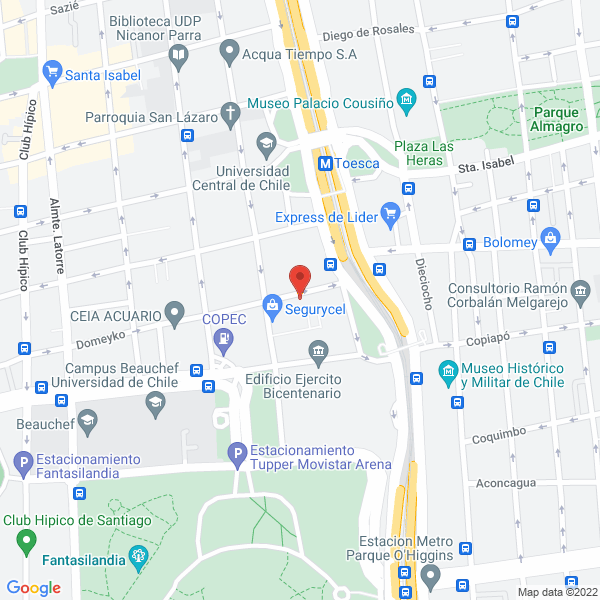 Map of Icap Instituto de Capacitación Profesional