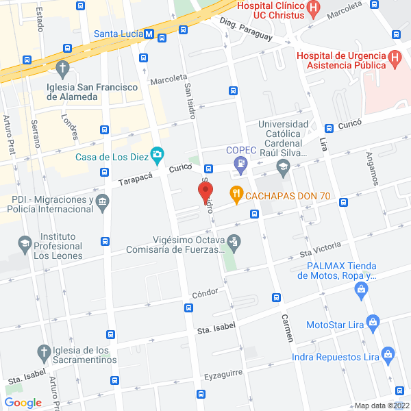 Map of Importadora Fuenzalida