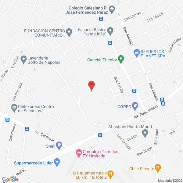 Map of In Chef